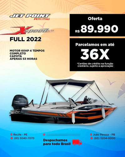 Speed 120 Full Com 60hp 4 Tempos
