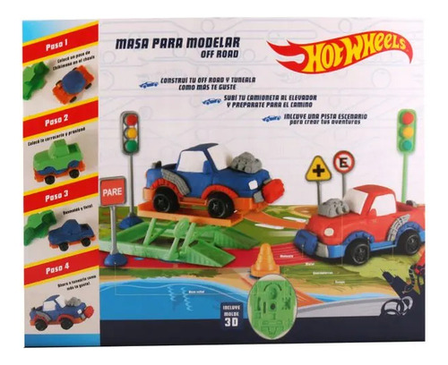 Hot Wheels Masas Con Molde Taller Tuning Crea Tu Auto !