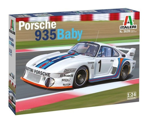 Italeri Auto Porsche 935 Baby 1/24 P/armar Y Pintar 3639