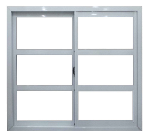 Ventana Aluminio 150x150 Vidrio Repartido  Abershop Cuota