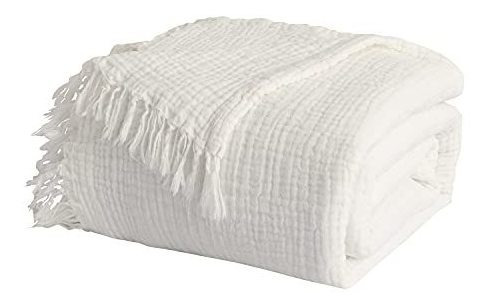 Emme Cotton Lanzar Blanket 100% Muslin Soft Blanket 7gbkm