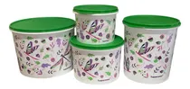 Comprar Tupperware Pdau002Fbea Tupper Caixas 4 Peças Hermético Armazenag
