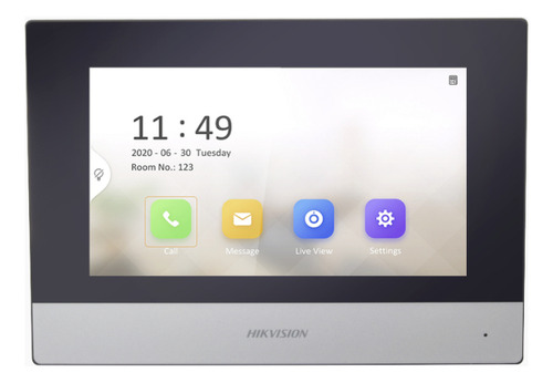Hikvision Videoportero Ip Poe Hik-connect App Ds-kis604-p(c) Negro