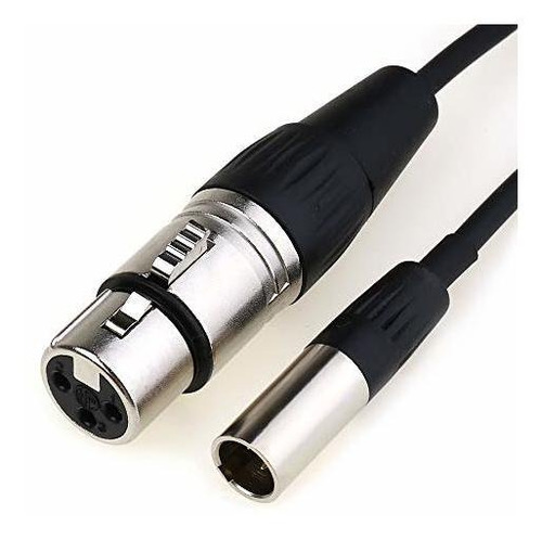 Cable Micrófono Mini-xlr A Xlr 1,6 Pies