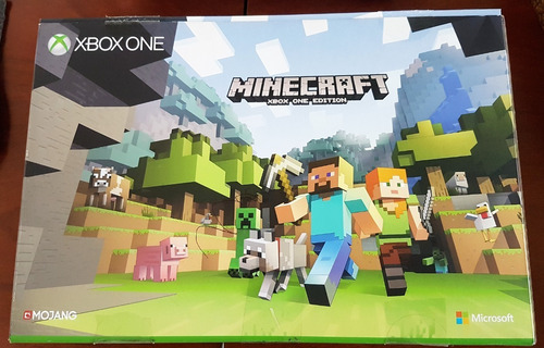 Xbox One S 4k 500gb Minecraft S/uso =nueva Mirala! Canje