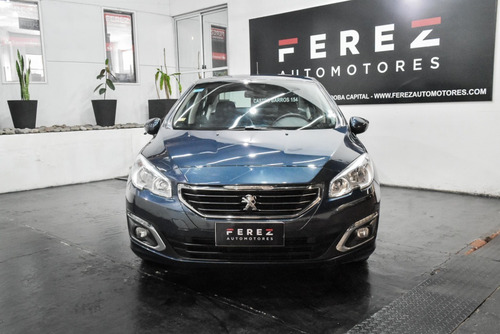 Imagen 2 de 10 de Peugeot 408 Allure 2.0 Nafta 2016 Color Azul Impecable