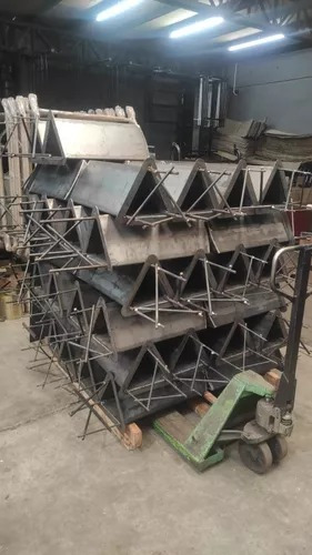 Bolardo Triangular Metálico Delimitador Protección Peatones