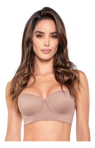 Brasier Strapless Ann Chery Copa Prehormada Mujer