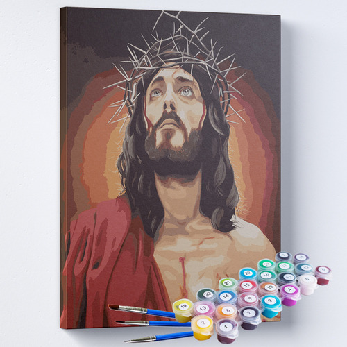Kit De Pintura Terapéutica - Corona De Jesús