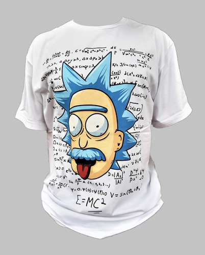 Remera Rick & Morty Einstein Calidad Premium