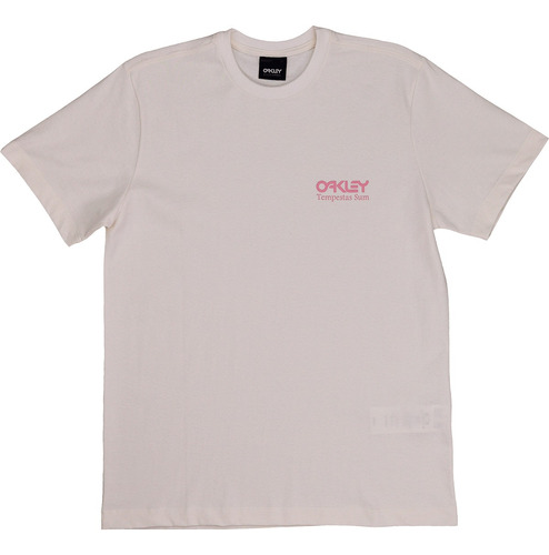 Camiseta Oakley Tempestas Sum Glow Logo Fosforescente