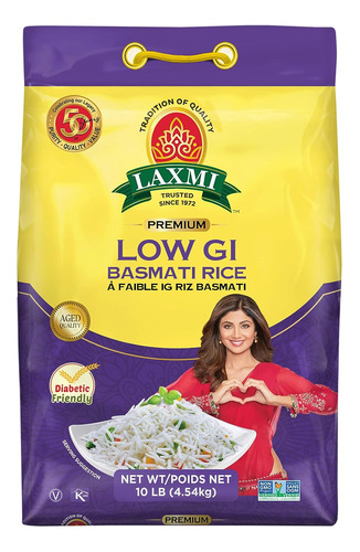 Arroz Basmati Apto Para Diabéticos Laxmi Con Índice De Ig Má