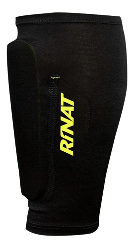 Imagen 7 de 7 de Espinilleras Rinat Aries Amarillas + Porta Espinillera