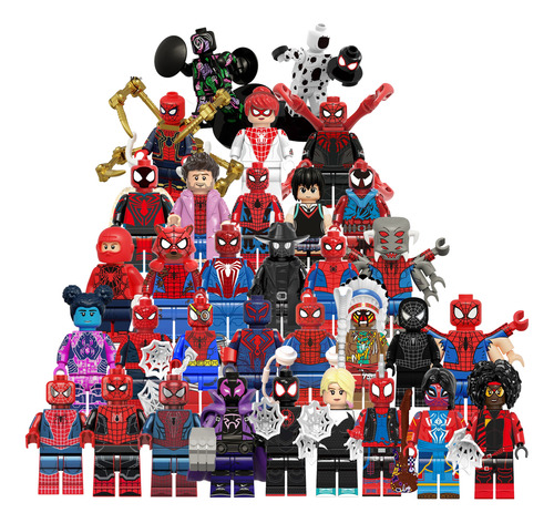 Spiderman - Acros Spider-verse - Set Completo De Legos.