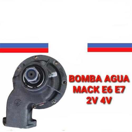 Bomba De Agua Motor Mack E6 E7 2v 4v Eje Largo Cuello Corto