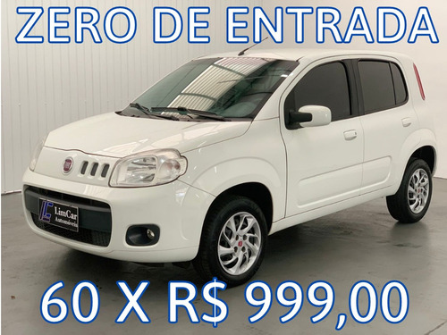 Imagem 3 de 19 de Fiat Uno Vivace 1.0 2015 Zero De Entrada