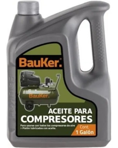 Aceite Para Compresor 1 Galon Bauker