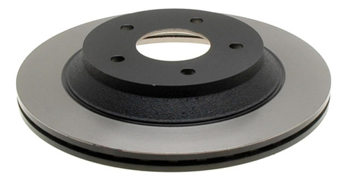 Oro 18a288 Negro Hat Rotor De Freno De Disco Trasero