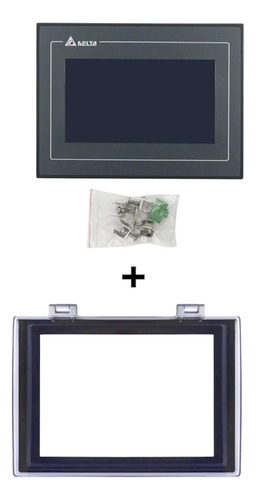 Hmi Dop-107ev Delta + Protector Acrilico Para Hmi 7 Pulgadas