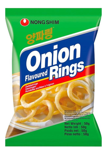 Salgadinho de Cebola Onion Rings Pacote 50g