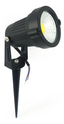 Luminária Spot Luz Led De Alto Brilho 7w Com Espeto