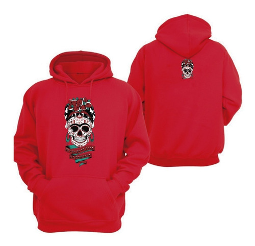 Sudadera Fridakahlo Día De Muertos Loquenome Matame Alimenta