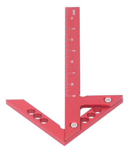 Regla De Regla De Línea De Aleación De Aluminio De 100 Mm