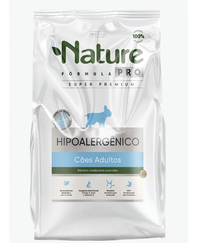 Ração Nature Fórmula Pro Hipoalergênico Cães Adultos 10 Kg