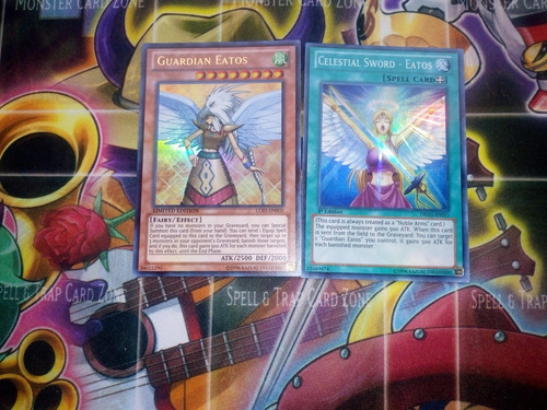 Combo Guardian Eatos Celestial Sword Yugi-oh! Original Konam