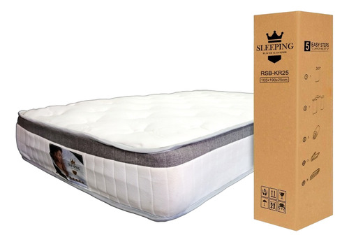 Colchon Comprimido Comfort Plus 1,5 Plaza Roller
