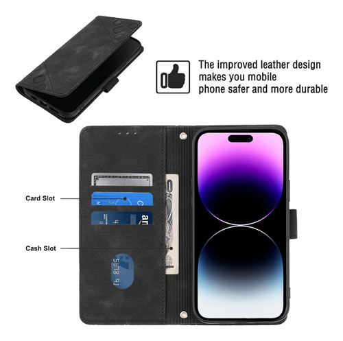 Funda Tipo Cartera Multifuncional De La Serie Umidigi Con Puntales Ajustables Y Correa De Hombro Desmontable, Ranuras Para Tarjetas
