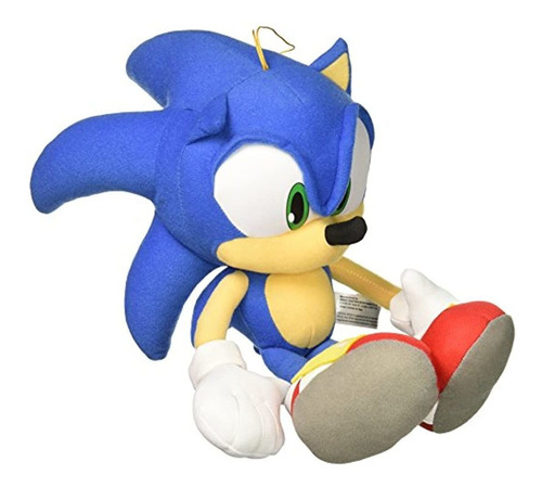 Peluche Con Relleno De Felpa Sonic Ge Animación Ge- Sonic . Color Multicolor
