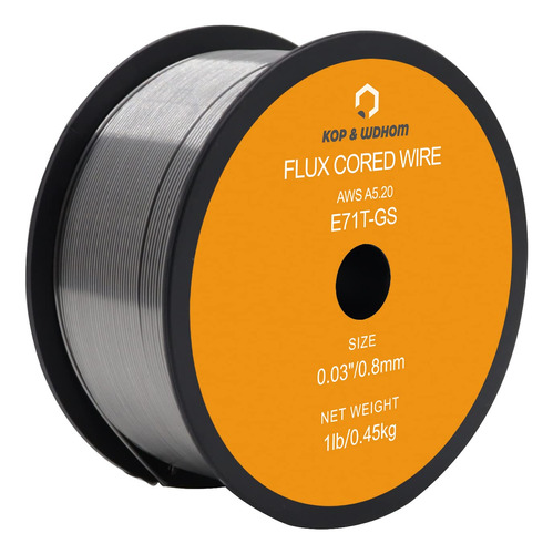 Flux Core - Alambre Mig Sin Gas, Acero Suave E71tgs.030 PuLG