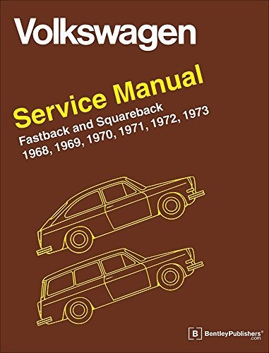 Volkswagen Fastback And Squareback (type 3) Official Serv...