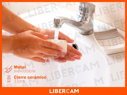Imagen 5 de 10 de Griferia Canilla Monocomando Lavatorio De Baño