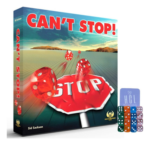 Juego De Mesa Can't Stop  , Edición 2021, Divertido  Fr80jm