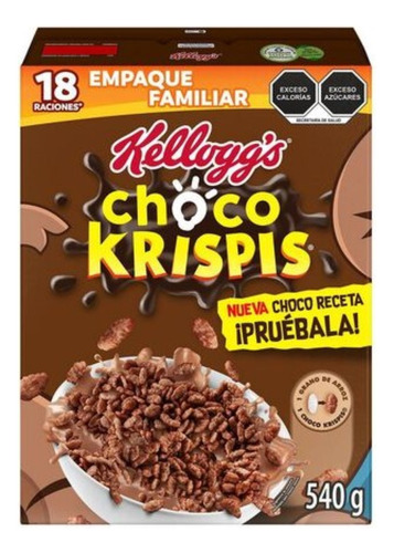Cereal Kellogg S Pack C/2 Cajas Choco Krispis Y Zucaritas