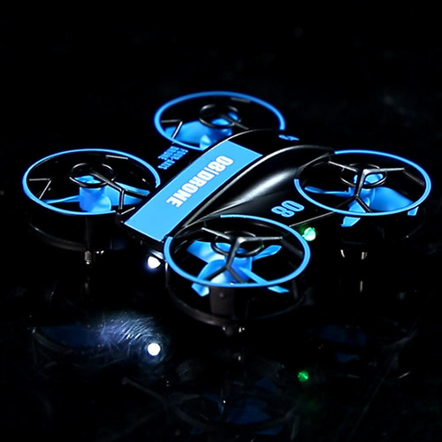 Drone Quadcopter Hold Con Luz De Navegación