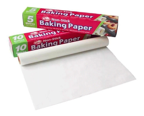 Pack X2 Papel Mantequilla Para Reposteria Papel Para Hornear