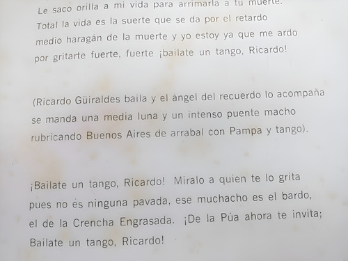 Lámina Del Tango Bailate Un Tango, Ricardo - Info & Letra