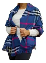 Comprar Pashmina Pañuelo Bufanda Ruana A Cuadrille De Pilu 175cm 