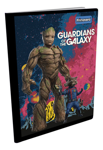 Cuaderno Cosido Guardianes De La Galaxia Groot & Rocket 100 