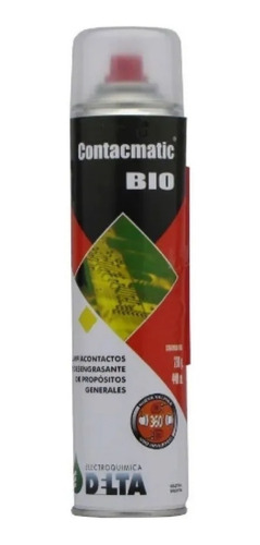 Limpiacontactos Desengrasante Contacmatic Bio 280 G. 440 Cc.