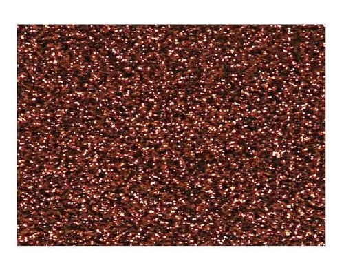 Goma Eva Glitter 40x60cm X 2mm Cafe 10 Unidades Hand