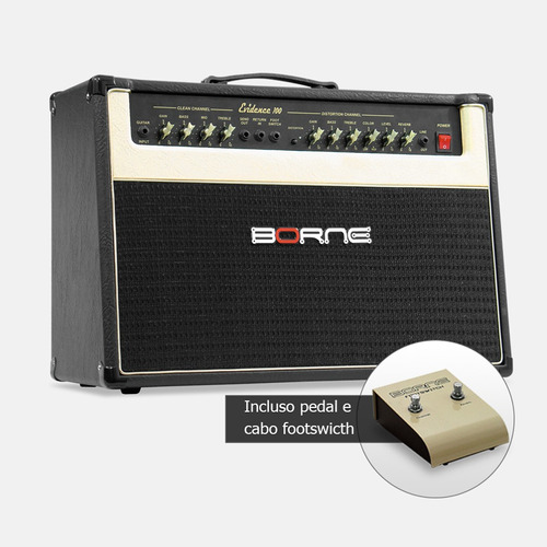 Evidence 100 Amplificador Guitarra Borne Cubo De Guitarra