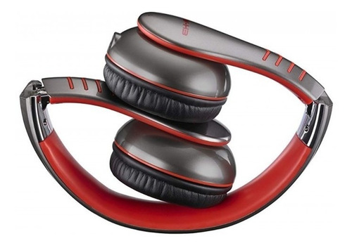 Imagen 3 de 10 de Auricular Casio Xw-h3 Circumaurales Rojo