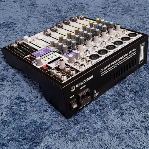 Imagem 5 de 5 de Mesa De Som De 10 Canais Waldman Cps10fxu C Efeitos Mixer
