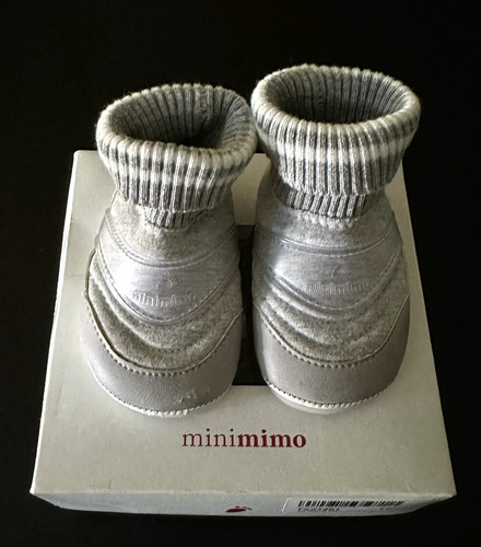 Zapatillas Tipo Botita Minimimo Bebé