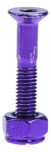 2 X 8 Pcs De Tornillos Con Tuercas Suministros De Púrpura