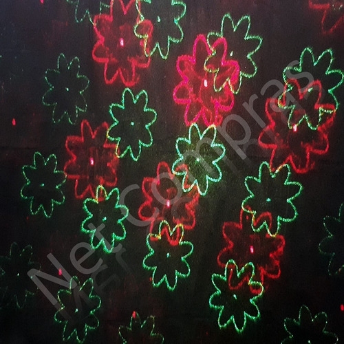 Projetor Holográfico Canhão Laser Com Efeitos Strobo Festas